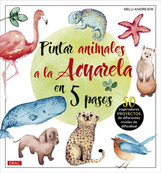 Pintar animales a la Acuarela en 5 pasos Art.-Nr. 219117