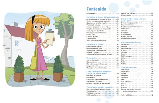 Aprende a dibujar caricaturas Art.-Nr. 219106