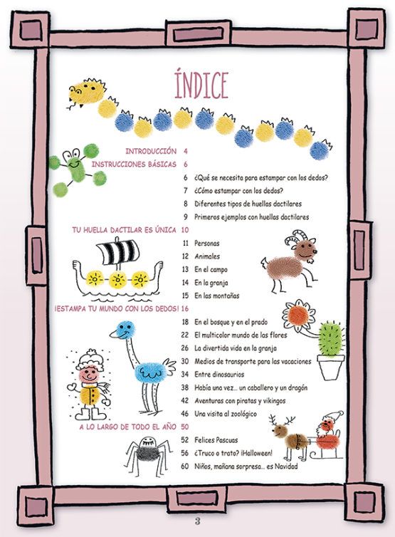 El libro de pintar con los dedos para niños Art.-Nr. 219067