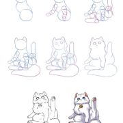 Como dibujar manga animales en sencillos pasos Art.-Nr. 219072