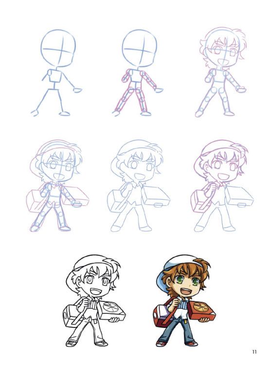 Cómo dibujar Manga Chibis en sencillos pasos Art.-Nr. 219071