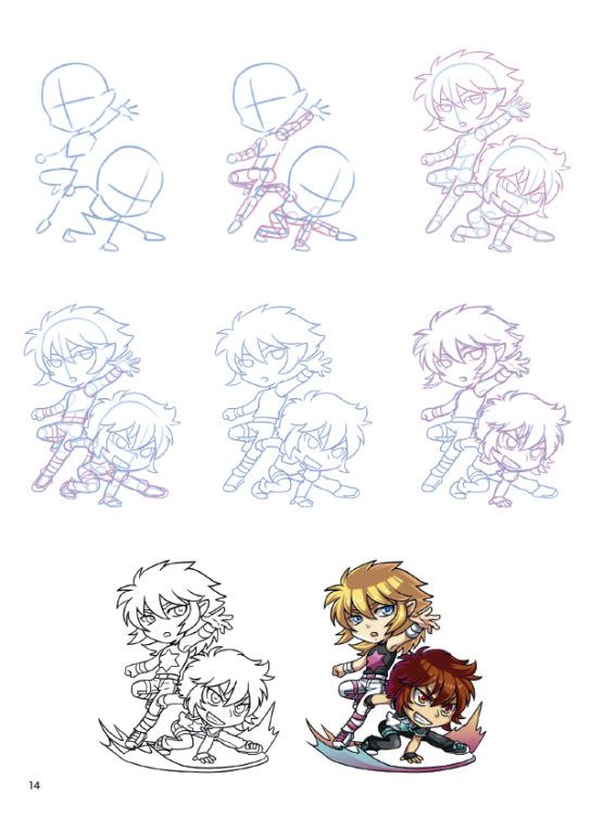Cómo dibujar Manga Chibis en sencillos pasos Art.-Nr. 219071