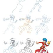 Como dibujar manga chicos en sencillos pasos Art.-Nr. 219058