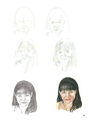 Cómo dibujar retratos en sencillos pasos Art.-Nr. 219057