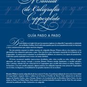 Manual de caligrafía copperplate. Guía paso a paso Art.-Nr. 203398