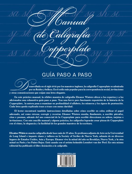 Manual de caligrafía copperplate. Guía paso a paso Art.-Nr. 203398