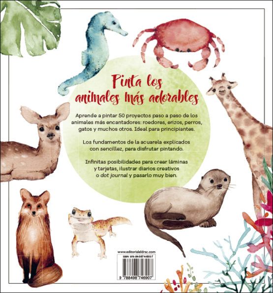 Pintar animales a la Acuarela en 5 pasos Art.-Nr. 219117