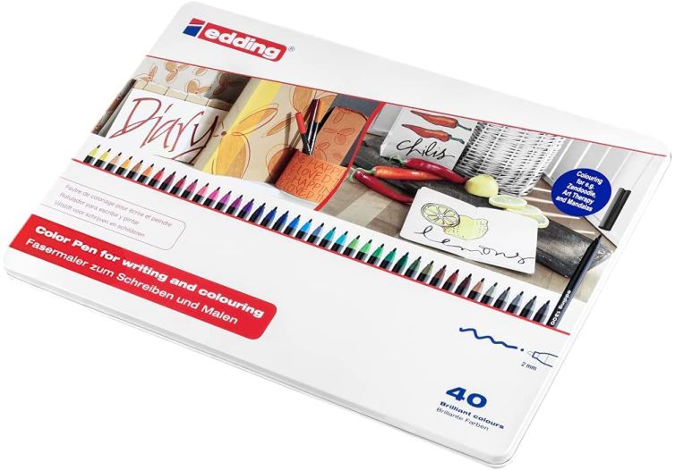 Caja Rotuladores Edding 40 colores Art.-Nr. 4-1300-40