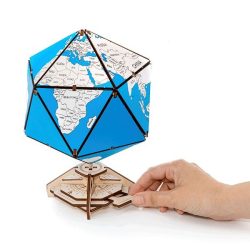 Globo Terráqueo Icosaedro Azul Art.-Nr. 59500138