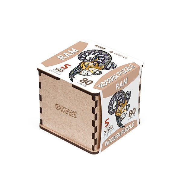 Puzzle «Cabra» 80 piezas de madera  Art.-Nr. 00228