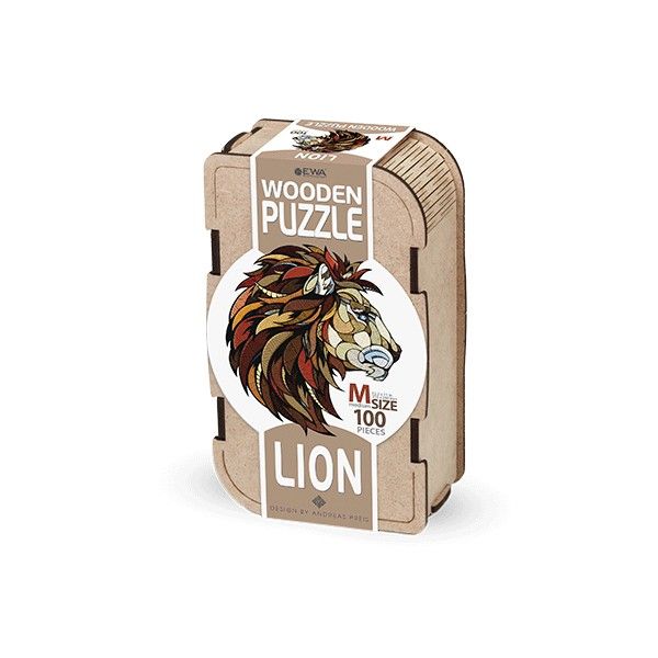 Puzzle «León» 100 piezas de madera Art.-Nr. 00193