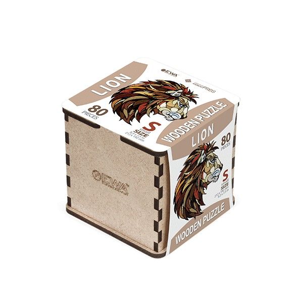 Puzzle «León» 80 piezas de madera Art.-Nr. 00187