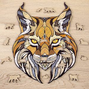 Puzzle «Lince» 80 piezas de madera Art.-Nr. 00183