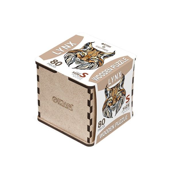 Puzzle «Lince» 80 piezas de madera Art.-Nr. 00183