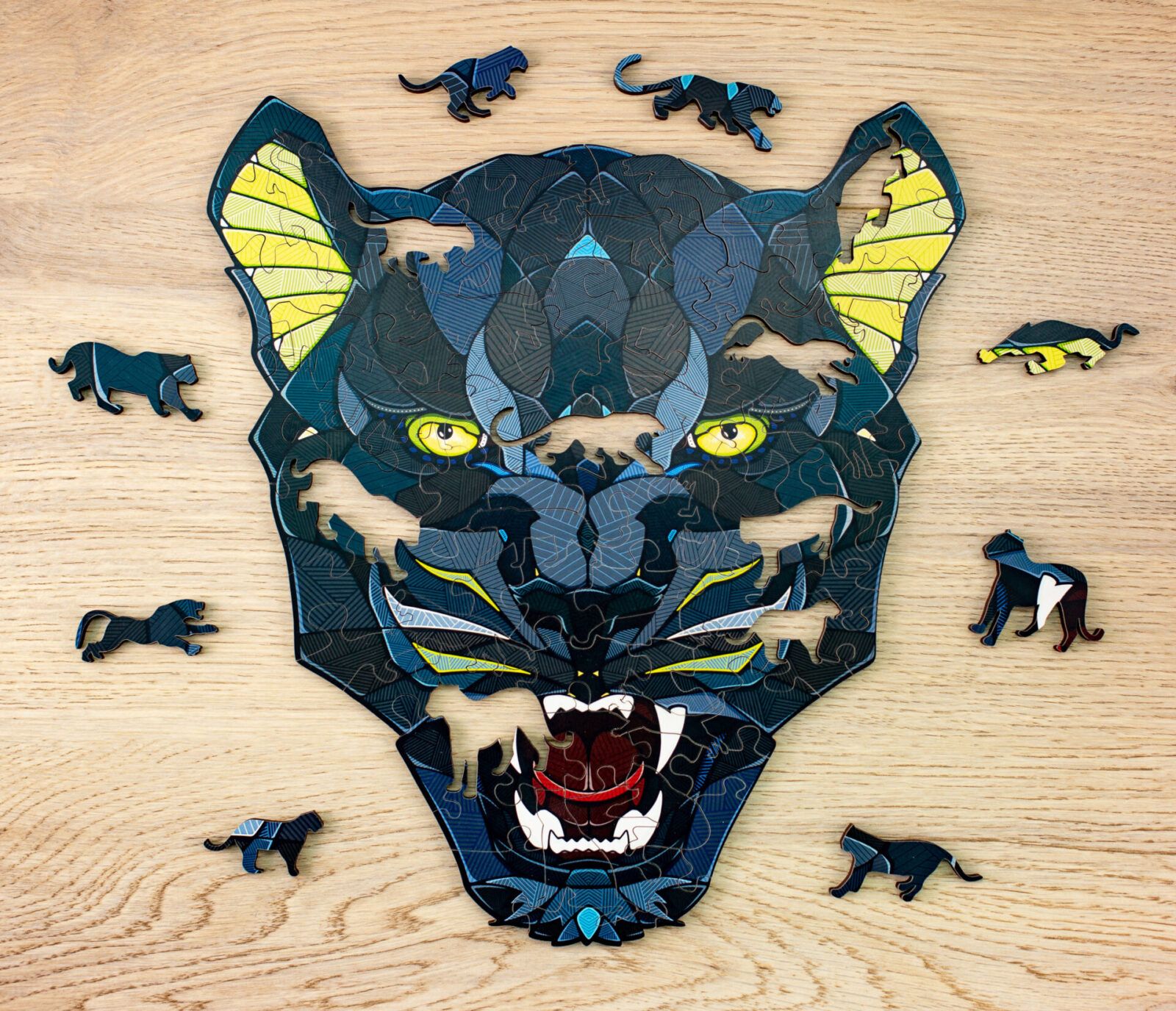 Puzzle «Pantera» 490 piezas de madera Art.-Nr. 00178