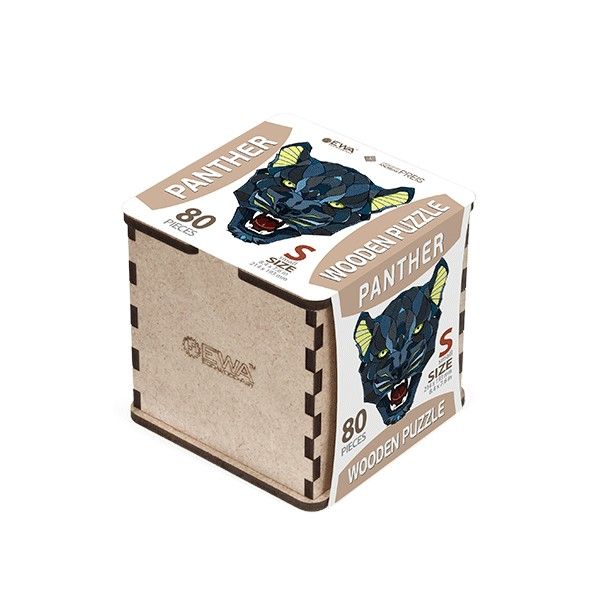 Puzzle «Pantera» 80 piezas de madera Art.-Nr. 00184