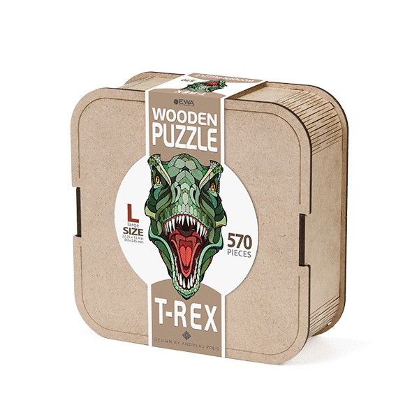 Puzzle «T-Rex» 570 piezas de madera Art.-Nr. 00182