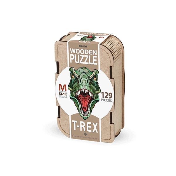 Puzzle «T-Rex» 129 piezas de madera Art.-Nr. 00194