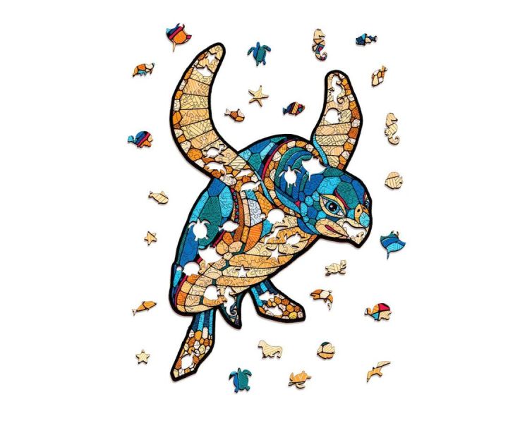Puzzle «Tortuga» 300 piezas de madera Art.-Nr. 00223