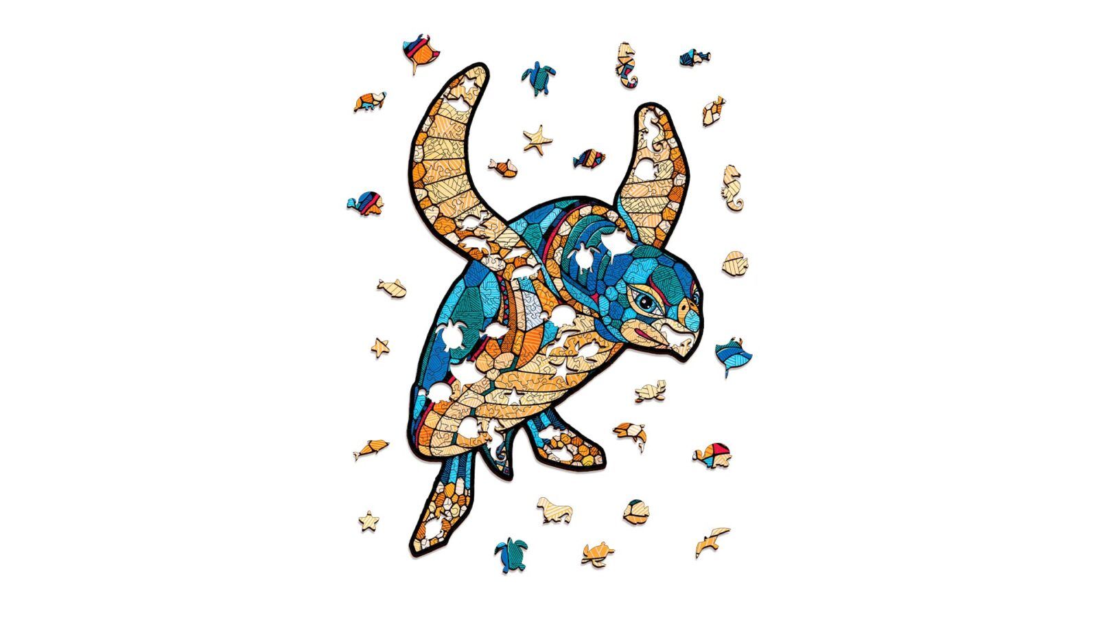 Puzzle «Tortuga» 300 piezas de madera Art.-Nr. 00223