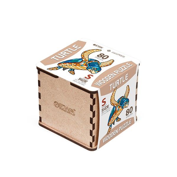 Puzzle «Tortuga» 80 piezas de madera Art.-Nr. 00229