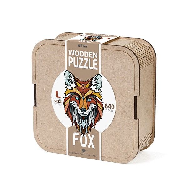 Puzzle «Zorro» 640 piezas de madera Art.-Nr. 00179