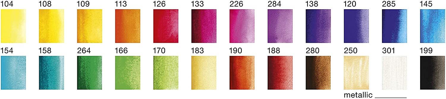 Caja Acuarela 24 colores Faber-Castell Art.-Nr. 169724