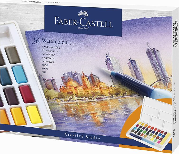Caja Acuarela 36 colores Faber-Castell Art.-Nr. 169736