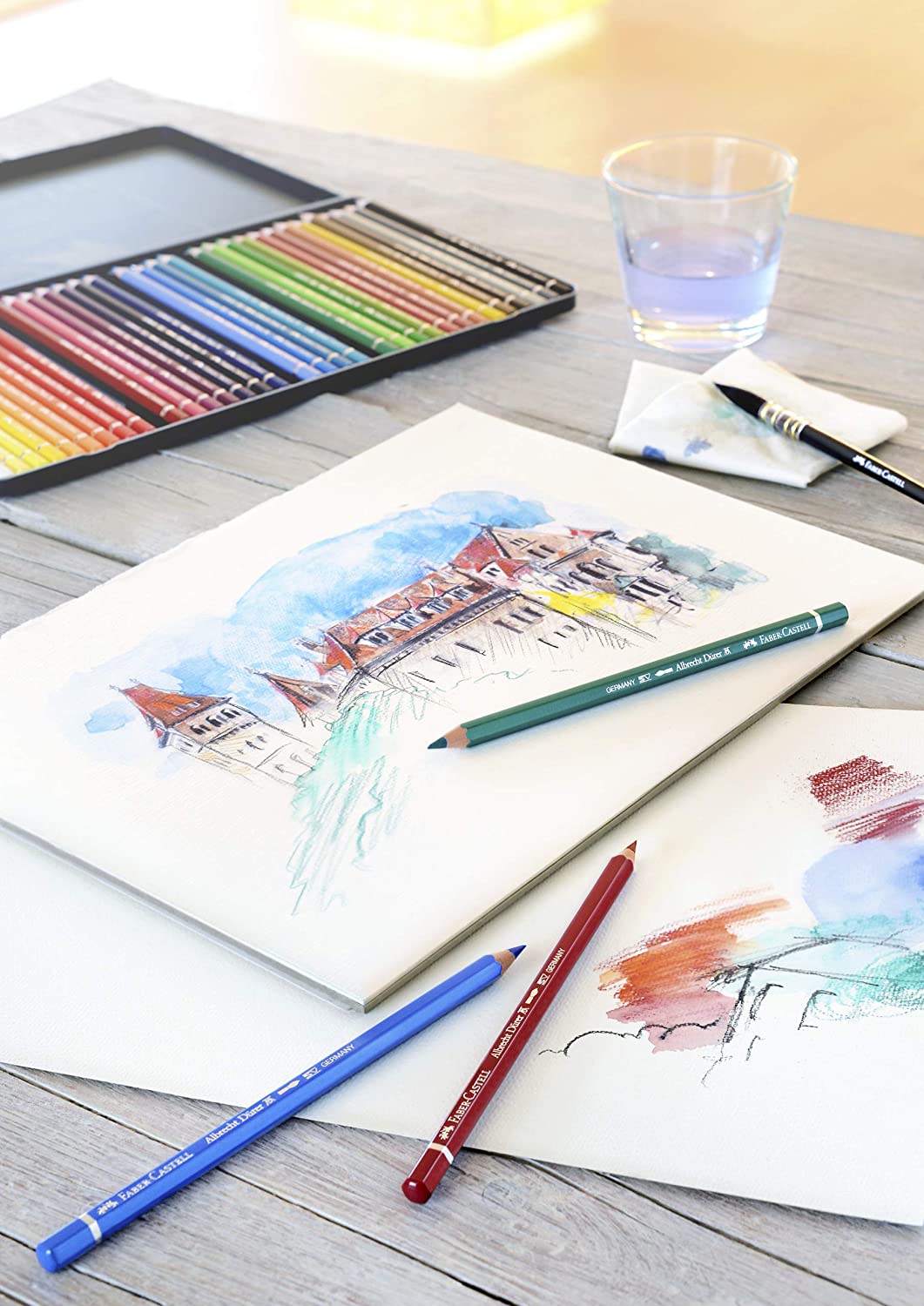 Caja Lápices Acuarelables Albrecht Dürer 24 colores Faber-Castell Art.-Nr. 117524