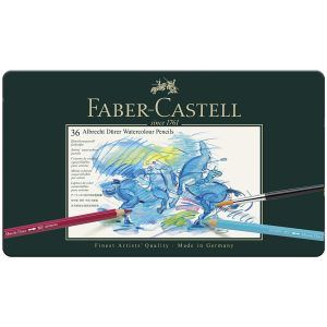 Caja Lápices Acuarelables Albrecht Dürer 36 colores Faber-Castell Art.-Nr. 117536