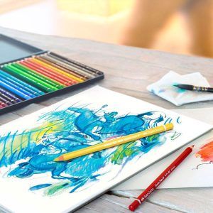 Caja Lápices Acuarelables Albrecht Dürer 36 colores Faber-Castell Art.-Nr. 117536