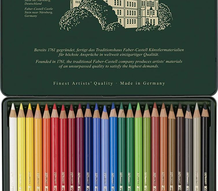 Caja Lápices Polychromos 24 Colores Faber-Castell Art.-Nr. 110024
