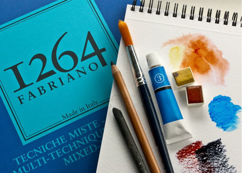 Bloc Mix Media Fabriano 1264 A4 Art.-Nr. 19100643