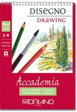 Bloc Accademia A4 Espiral 30 h 200 gr Art.-Nr. 44202129