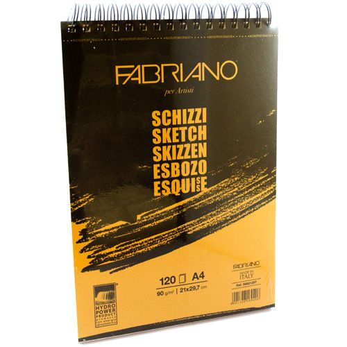 Bloc Esbozo Fabriano A4 90gr/m2 120 hojas Art.-Nr. 56621297