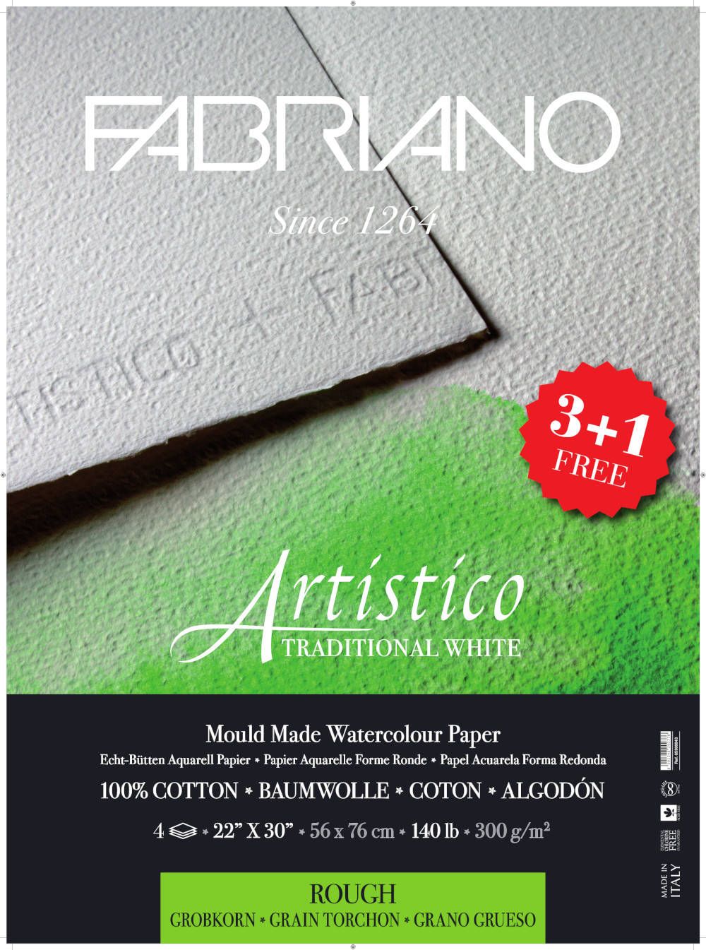 Papel Fabriano Artístico Acuarela Art.-Nr. 65900043