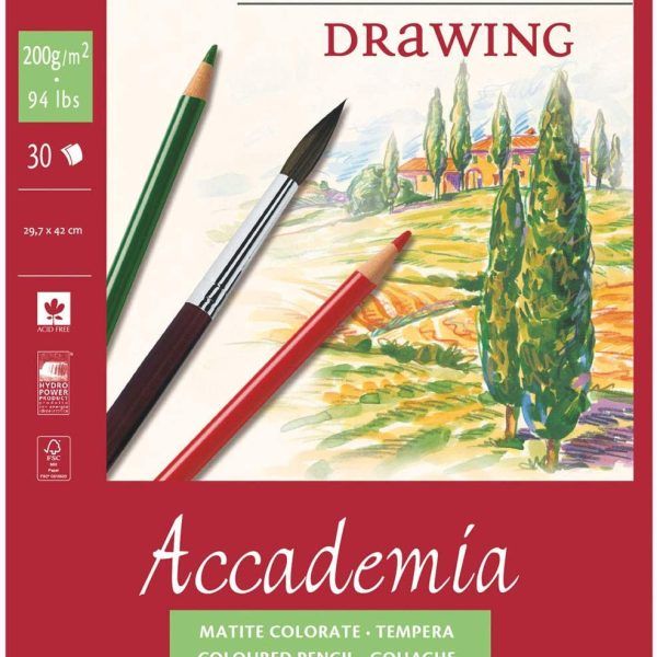 Bloc Accademia A3 Espiral 30 h 200g/m² Art.-Nr. 44202942