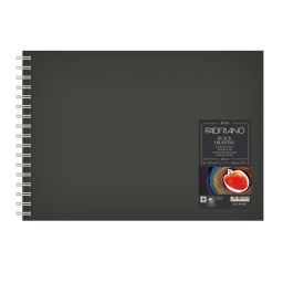 bloc fabriano dibujo negro a4 espiral apaisado 40 h 190 gr art. nr. 19021297