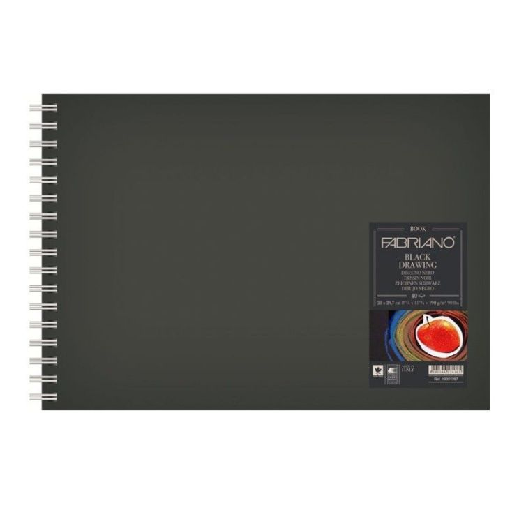 Bloc Fabriano Dibujo Negro A4 190g/m² 40 hojas Art.-Nr. 19021297
