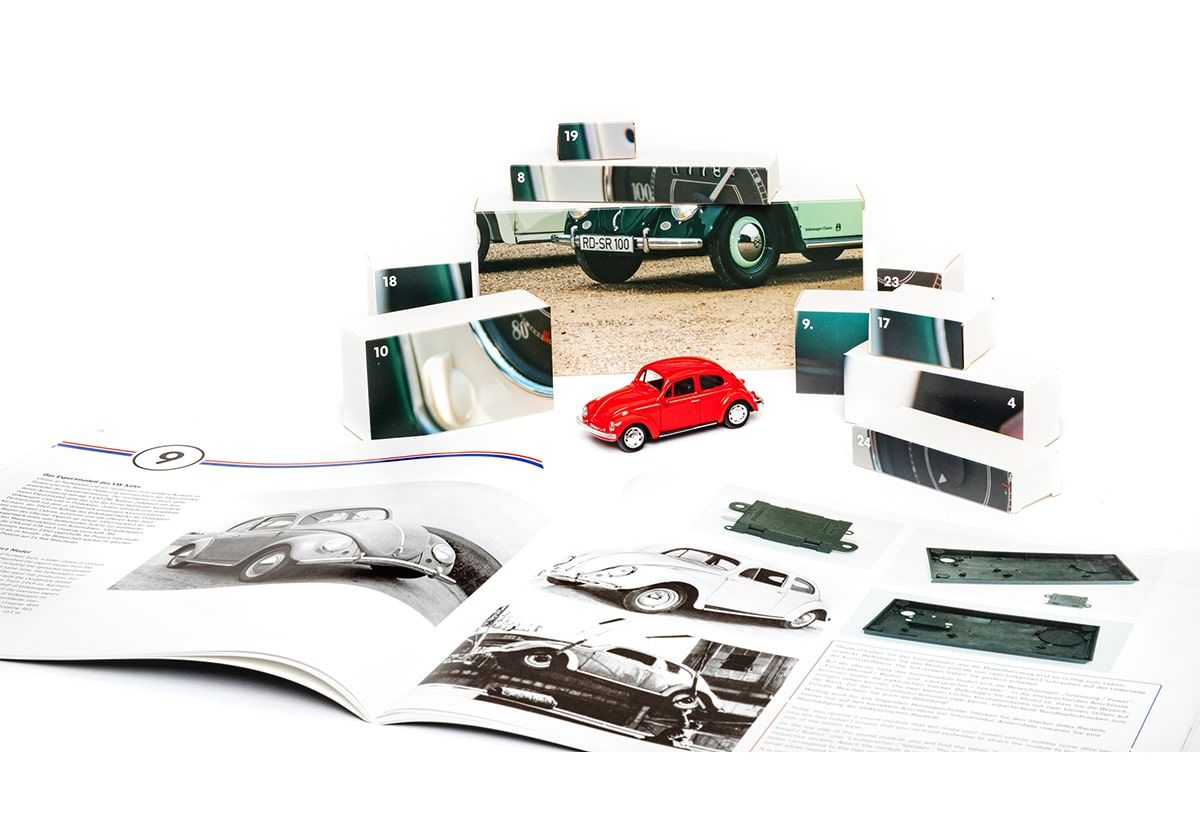 1:43 Calendario de Adviento Volkswagen Beetle Art.-Nr. 504039