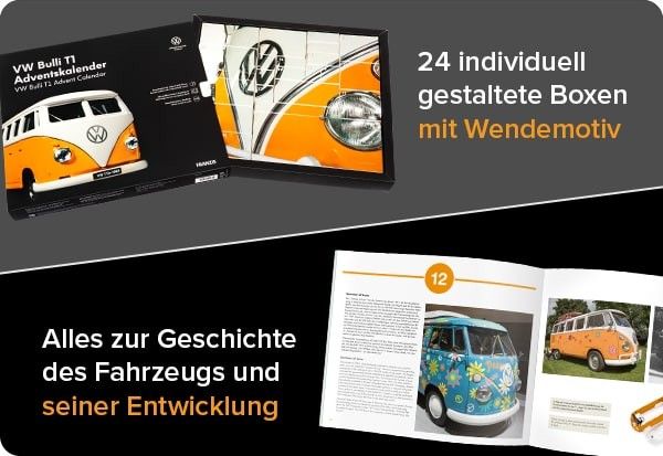 1:43 Calendario de Adviento Volkswagen Bulli T1 Art.-Nr. 504038