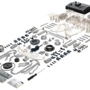 1:4 VW Bulli T1 4-Cylinder-Boxermotor Art.-Nr. 504230