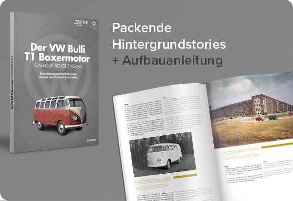 1:4 VW Bulli T1 4-Cylinder-Boxermotor Art.-Nr. 504230