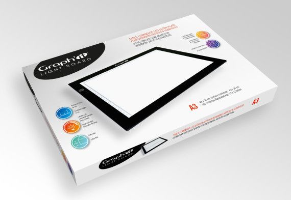Mesa de Luz LED A3 30×43 Art.-Nr. GM42551