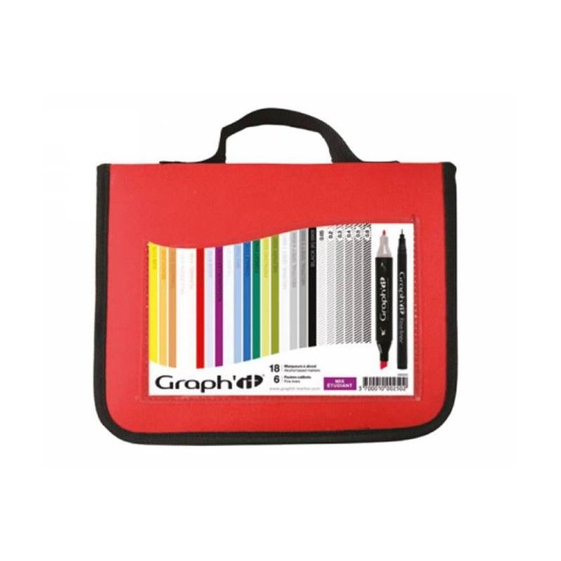 Set Rotuladores Graph’it 18+6 Art.-Nr. GI00250