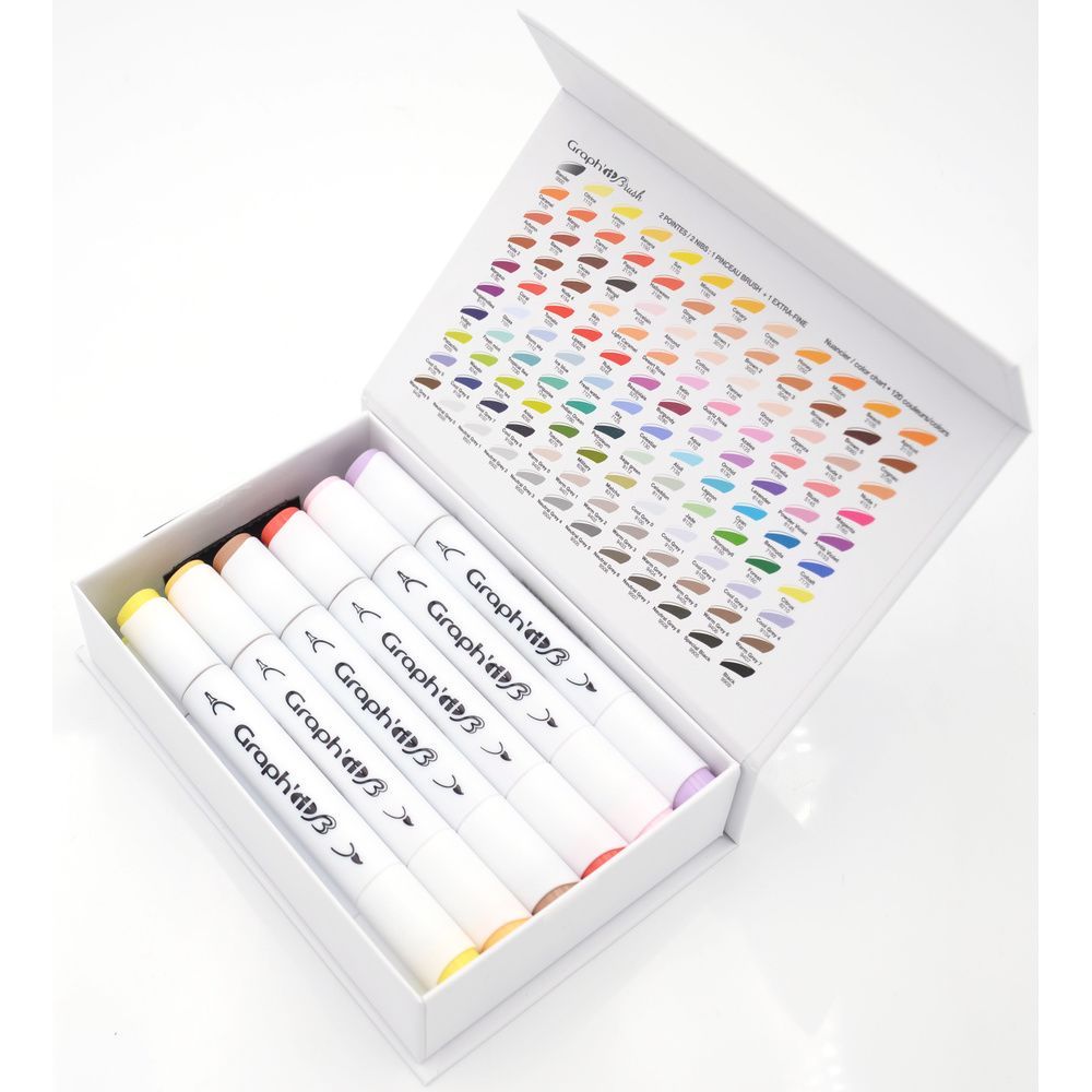 Estuche 12 Colores Graph’it Brush Art.-Nr. GI80110