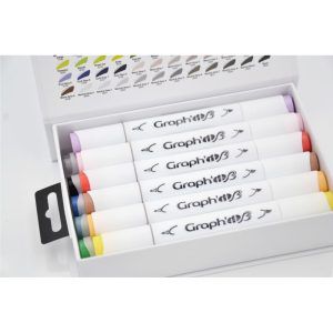 Estuche 12 Colores Graph’it Brush Art.-Nr. GI80110