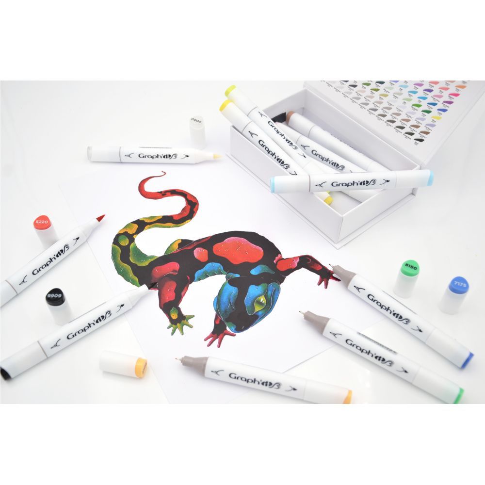 Estuche 12 Colores Graph’it Brush Art.-Nr. GI80110