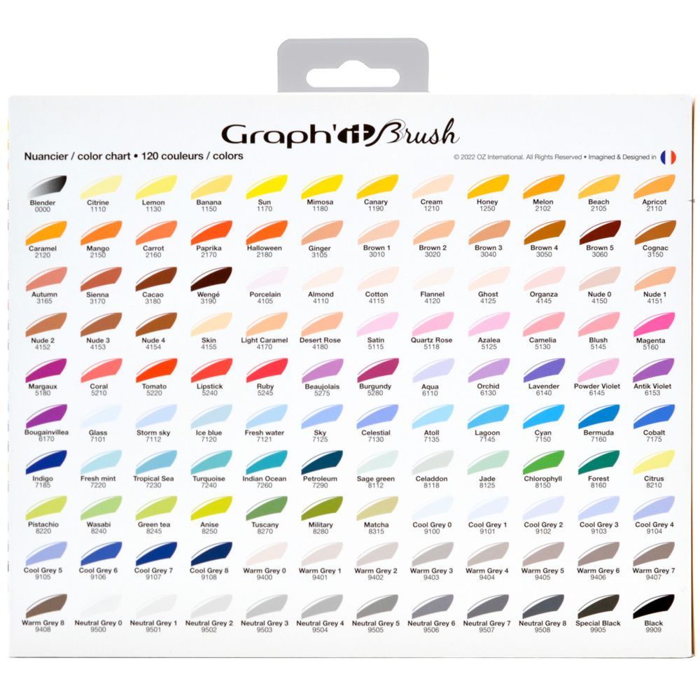 Estuche 24 Colores Graph’it Brush Art.-Nr. GI80210