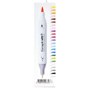 Estuche 24 Colores Graph’it Brush Art.-Nr. GI80210